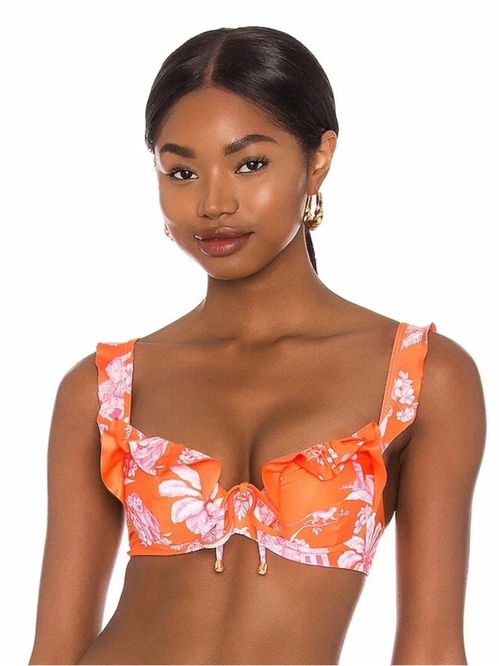 Agua Bendita x Revolve Nahla Bikini Swim Top XS